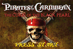 Pirates of the Caribbean - The Curse of the Black Pearl Title Screen
